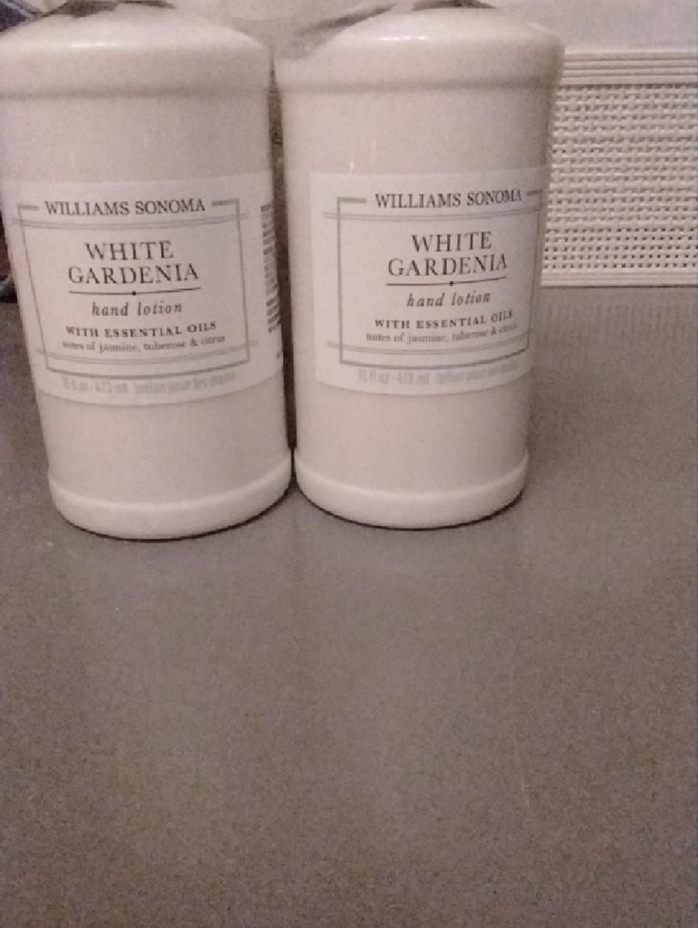 Williams Sonoma White Gardenia Hand Lotion Duo - White - Picture 3 of 7